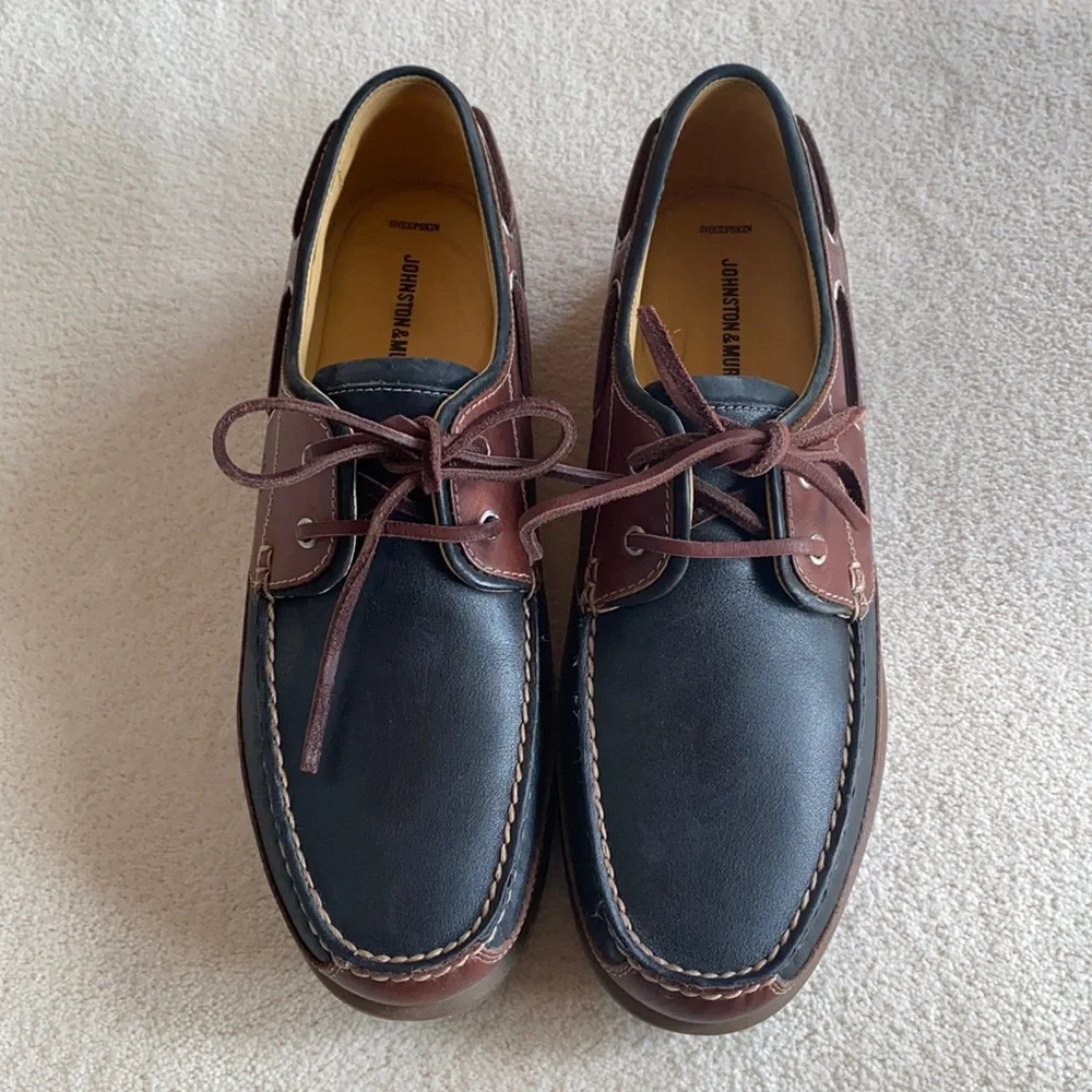 NWOT Johnston & Murphy Boat Shoes